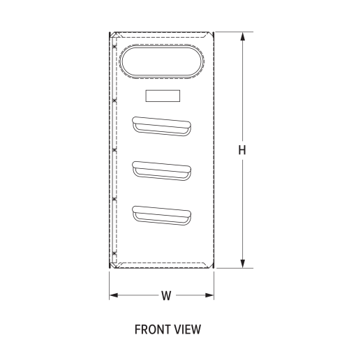 Engineering front view