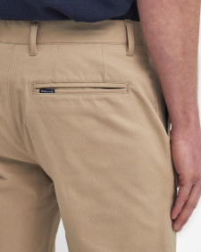 Suede Sateen Tailored Trousers 