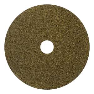 Hillyard, Trident®, Black Diamond 1500, Yellow, 13", Round Floor Pad
