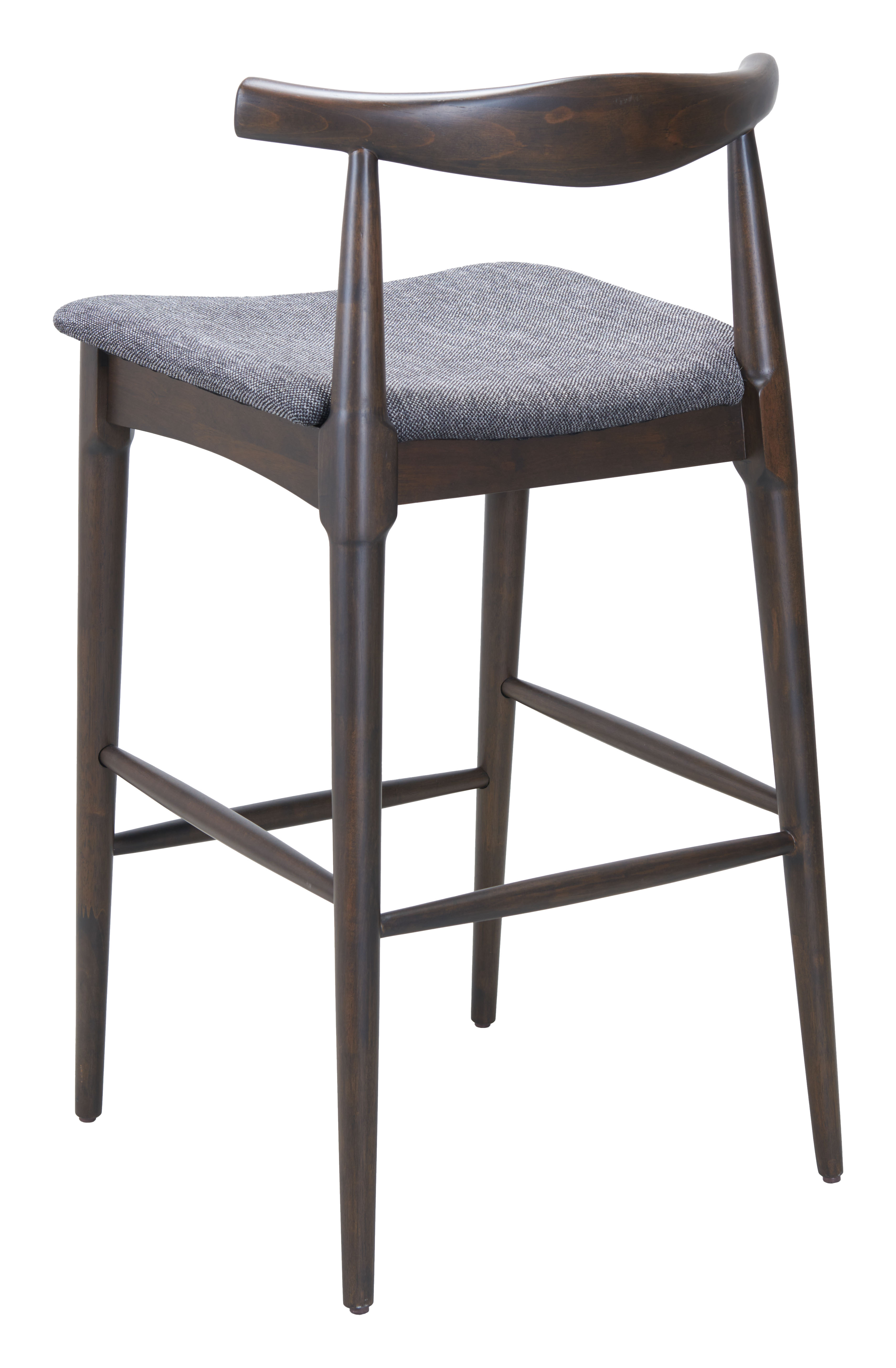 Tuzka Barstool (Set of 2) Gray & Espresso product image