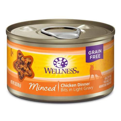 Wellness Complete Health Minced Minced Chicken Entree Front packaging