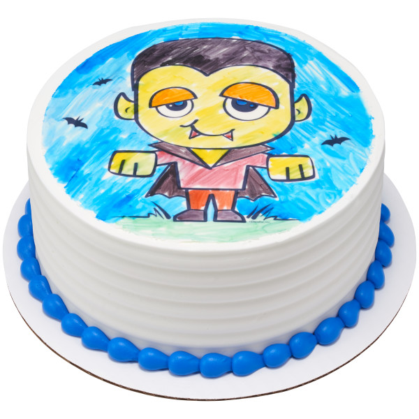 Paintable Vampire PhotoCake® Edible Image®