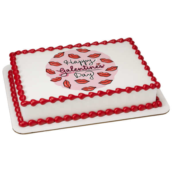 Happy Galentine's Day PhotoCake® Edible Image®