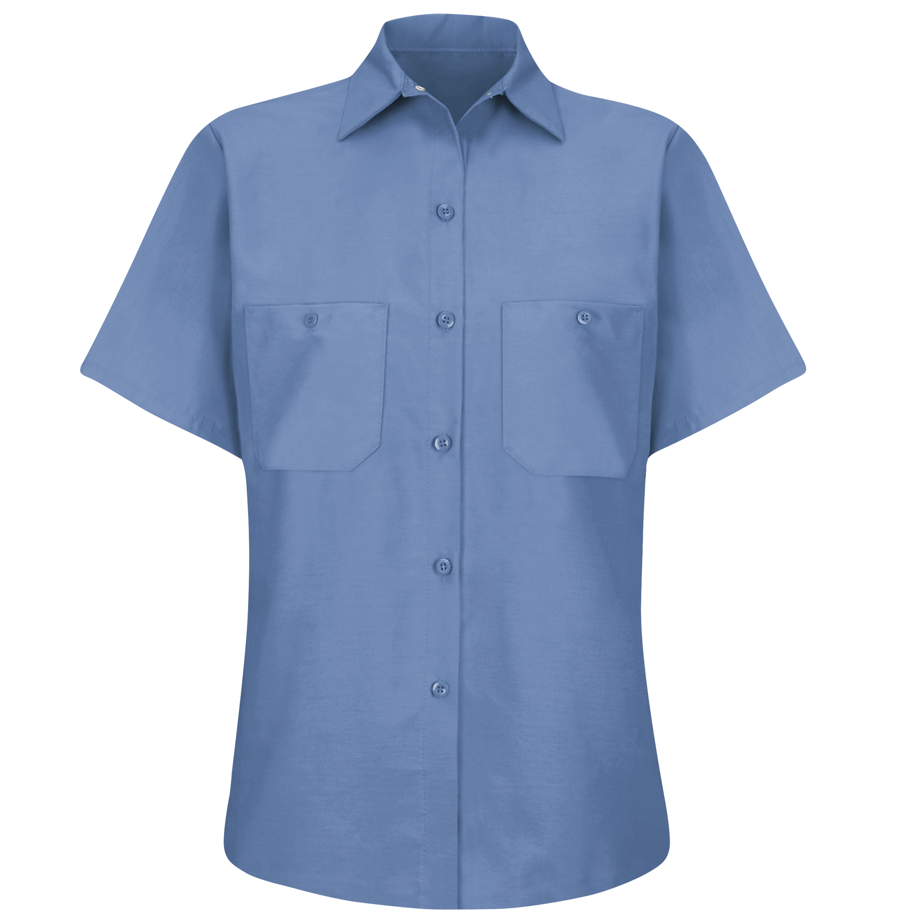 Red Kap Women's Short Sleeve Industrial Work Shirt - Picture 15 of 18