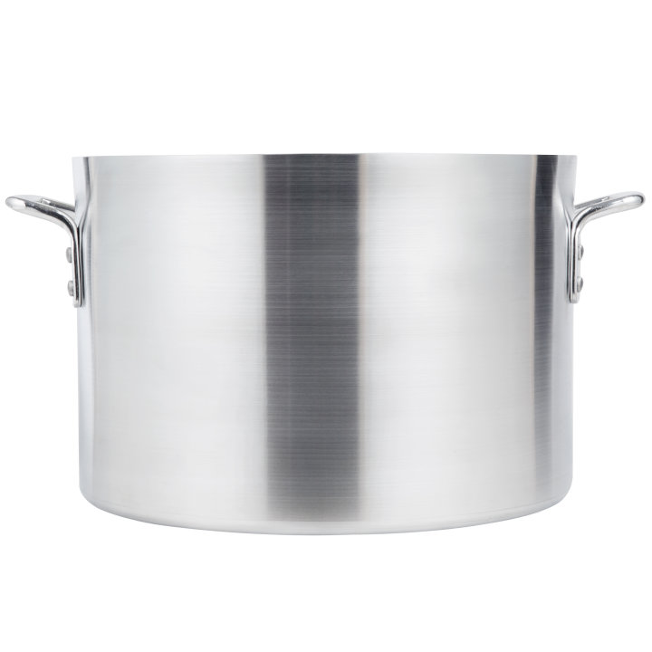 20-quart Arkadia™ aluminum sauce pot in natural finish