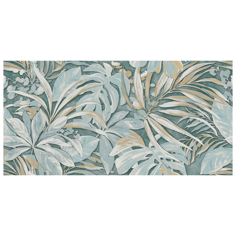 Parete Tropici Blue 23-1/2 in. x 47 in. Porcelain Floor and Wall Tile