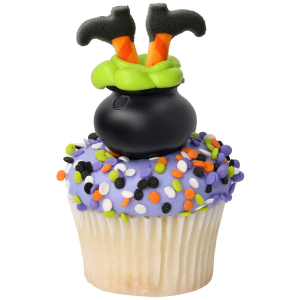 Small Cauldron Cupcake Layon