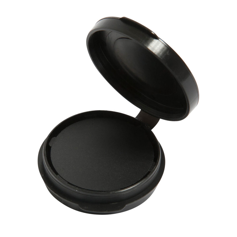 Inkless Fingerprint Pad with Adhesive, Black