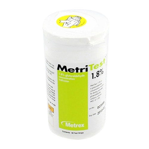 MetriTest™ Strips, 1.8% 60 Strips/Bottle - 60/Strips