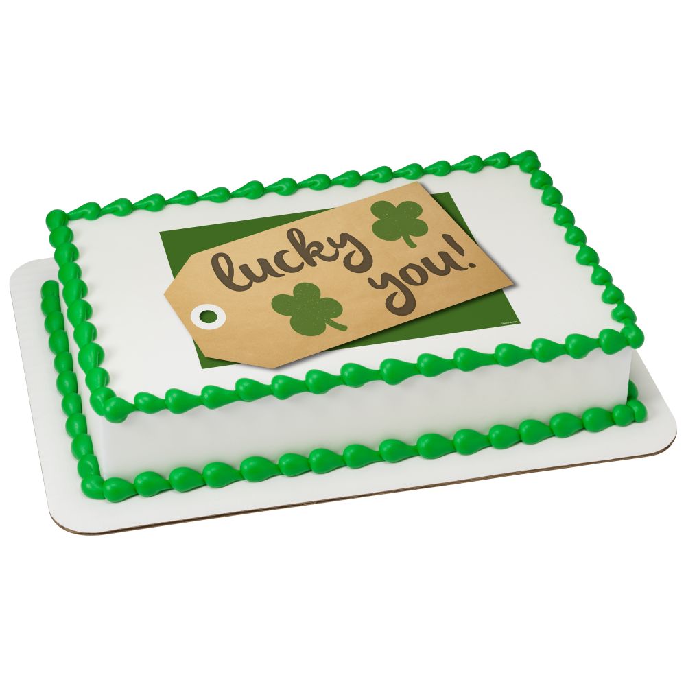 Image Cake Lucky You Tag