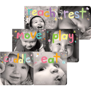 Happy Healthy Baby Board Books, Set of 6, English