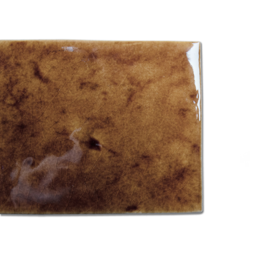 Menorca Rust 2-1/2 in. x 12-7/8 in. Ceramic Wall Tile