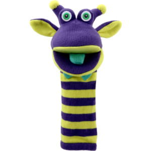 Eco Knitted Puppet: Rupert
