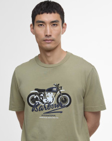 Stonebridge Graphic T-Shirt Bleached Olive
