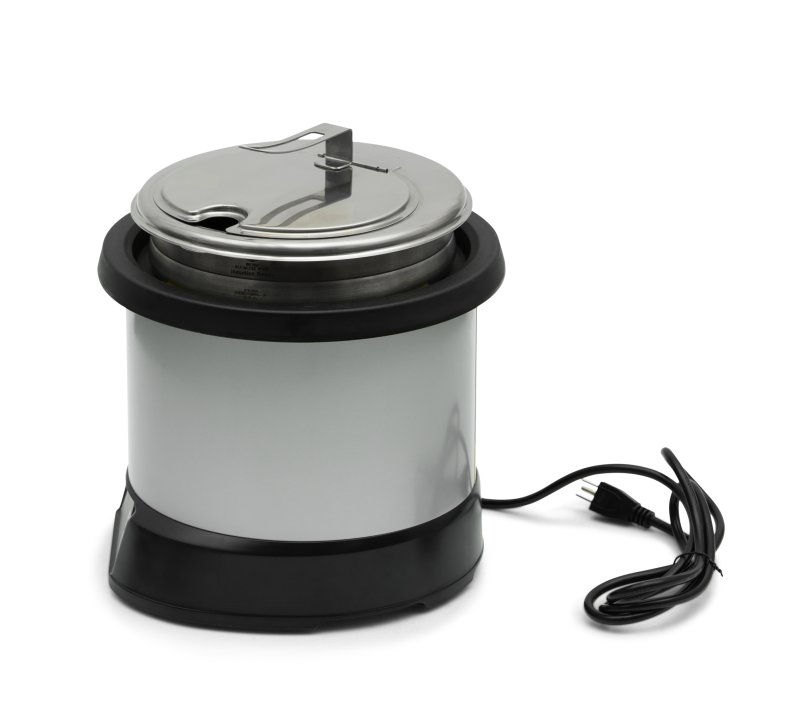 7-quart 120-volt Mirage® countertop induction rethermalizer in natural finish