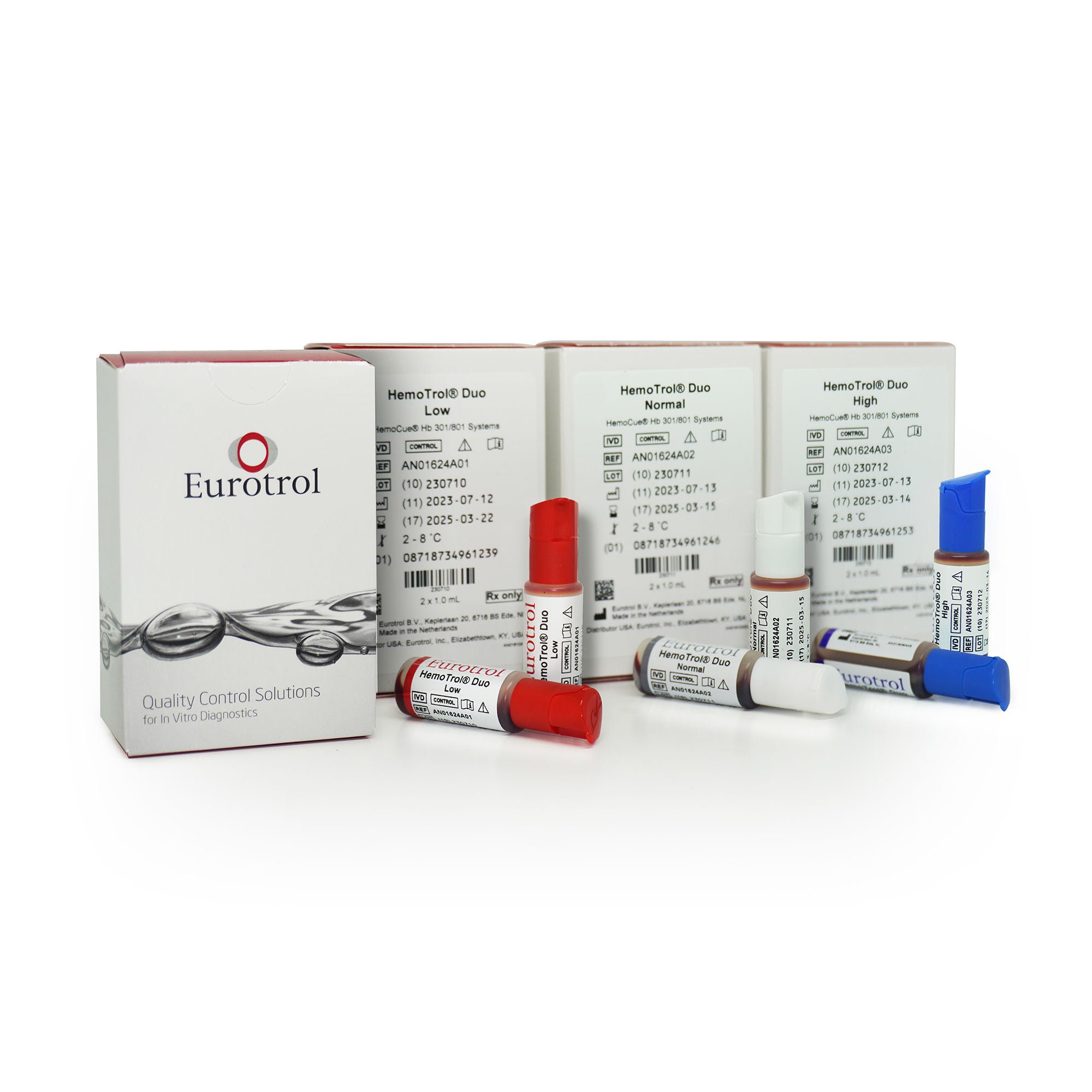 Hemocue CONTROL, HEMOGLOBIN HIGH F/HB801 DUAL SYSTEM