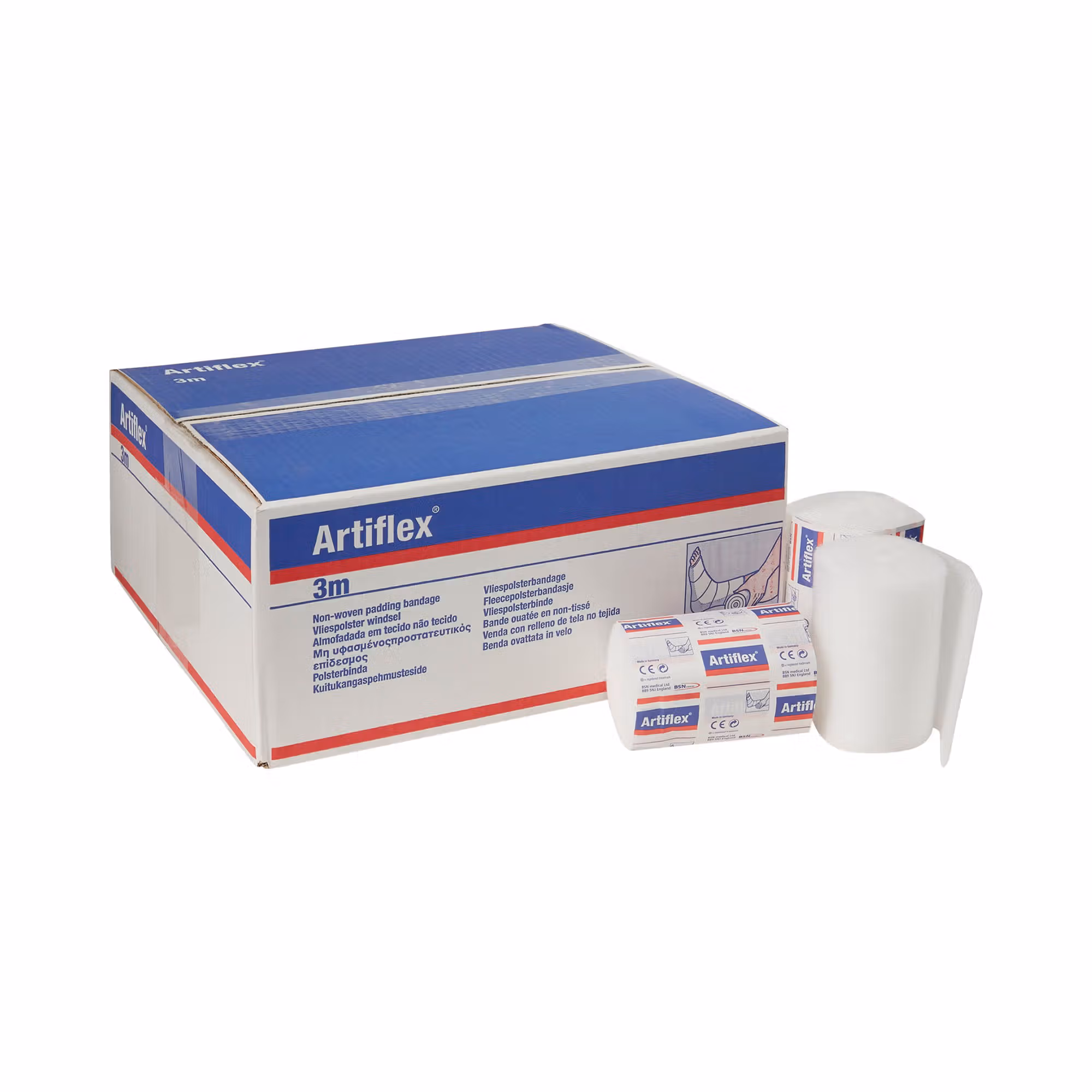 Artiflex® White Undercast Padding Bandage, 10 Centimeter x 3 Meter