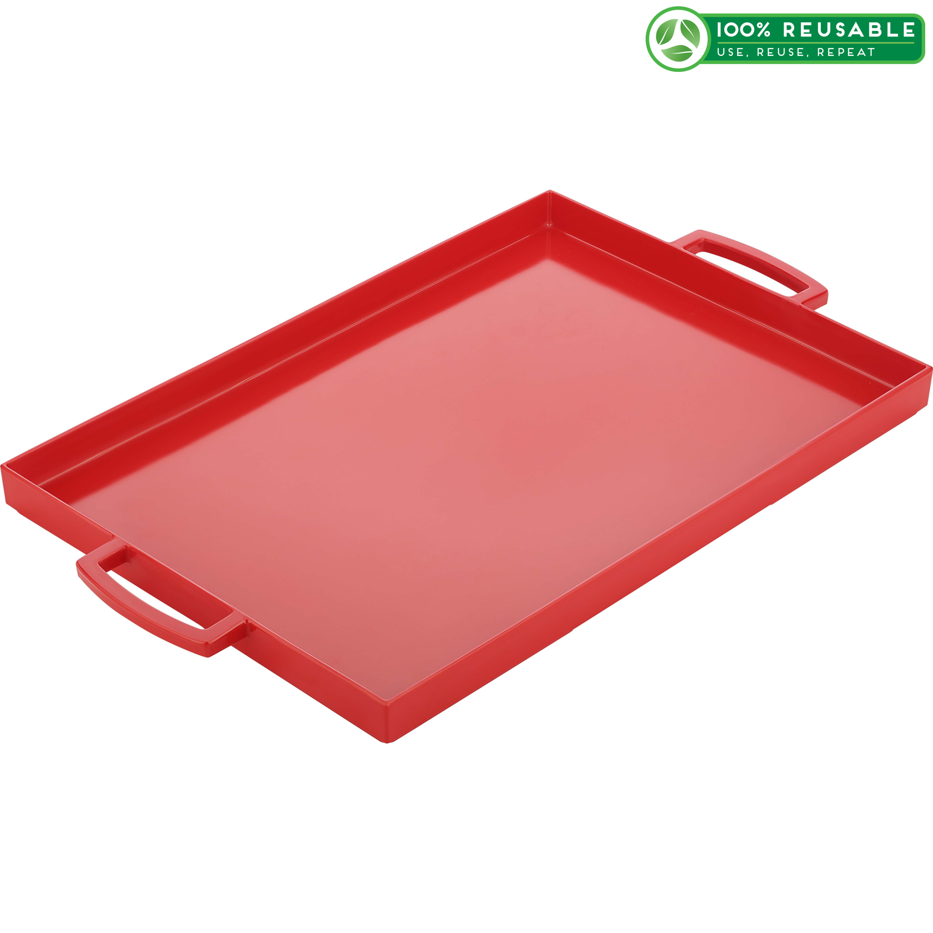 meeme Serving Tray, Red slideshow image 1 meeme Serving Tray, Red slideshow image 1