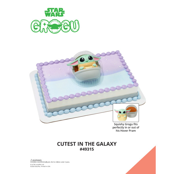STAR WARS™ The Mandalorian Cutest in the Galaxy The Magic of Cakes® Icing Only Page