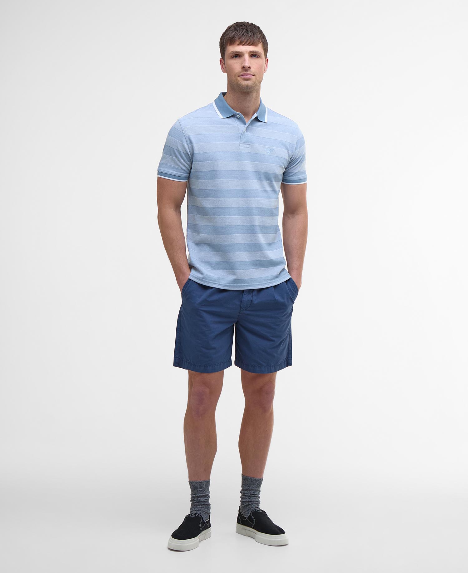 Polo Branton con motivo a righe image number 1
