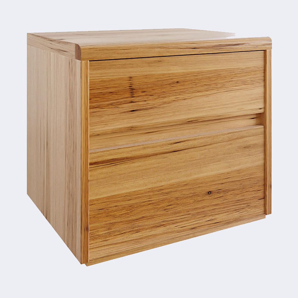 Product image of the  Soho Bedside Table (2 Drawer), Light Ash from Forty Winks