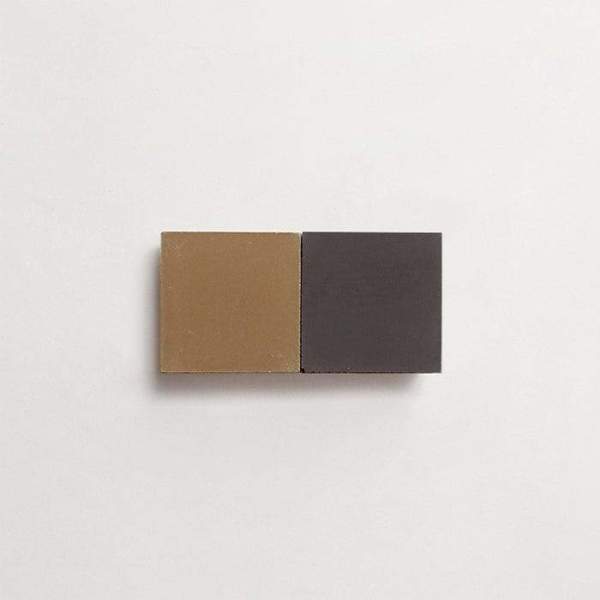 cement: mythology checkerboard | wildwood | grande | matte | duo | army + charcoal | sample 