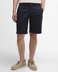 Lightweight Stretch Tailored Chino Shorts Navy