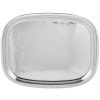 17 ⅞-inch Elegant Reflections oblong stainless steel serving tray