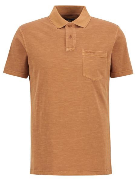 Pigment Dye Slub Polo Shirt Pigment Dye Slub Polo Shirt