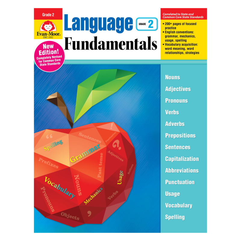 Evan-Moor Educational Publishers Language Fundamentals, Grade 2 ...