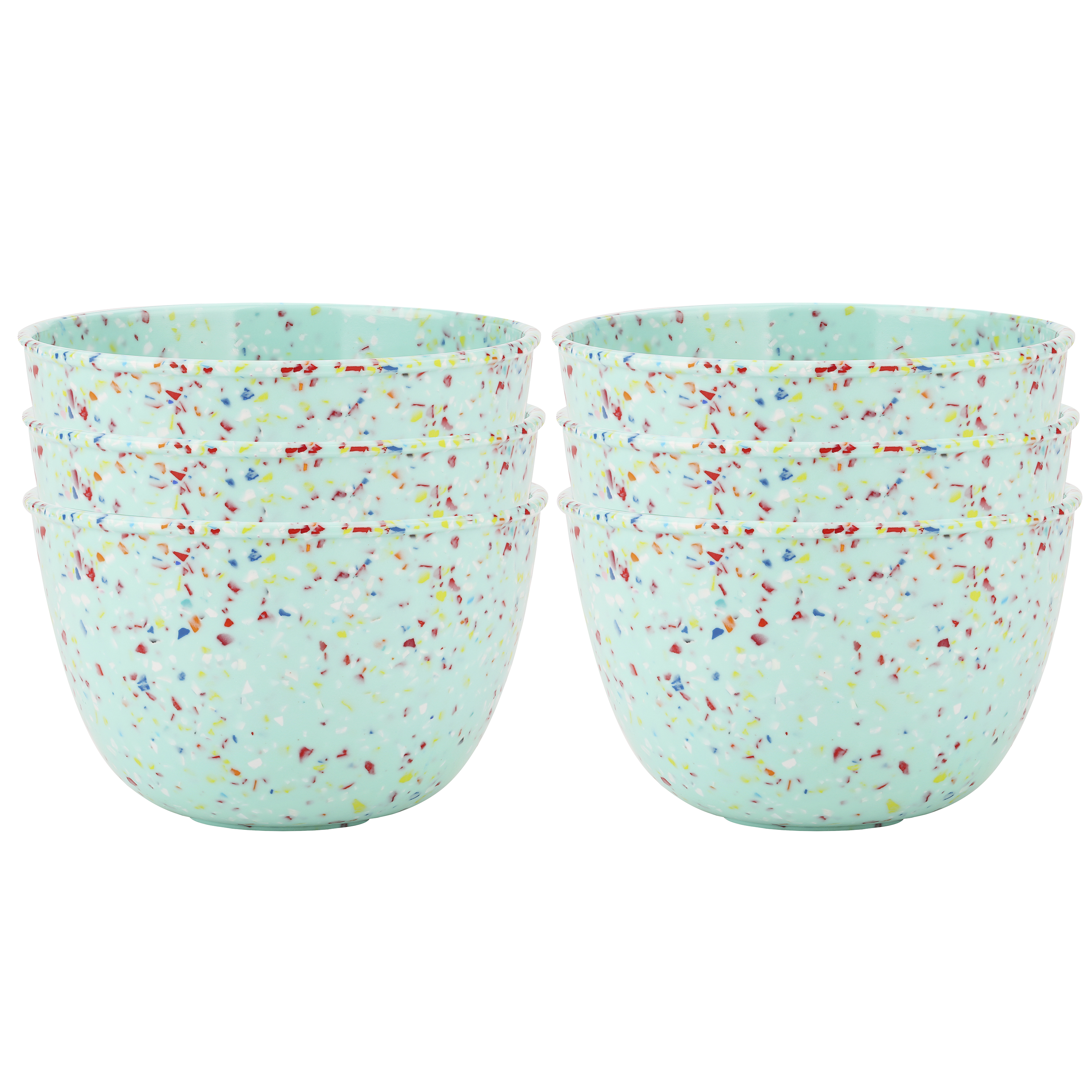 Confetti 24 ounce Soup Bowl, Mint, 6-piece set slideshow image 2 Confetti 24 ounce Soup Bowl, Mint, 6-piece set slideshow image 2