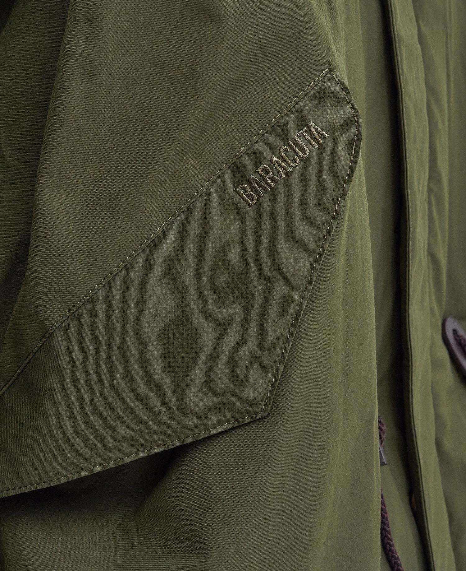 Barbour x Baracuta Mods Casual Parka Jacket image number 6