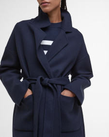 Rachel Wool Wrap Coat 