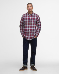 Mosswood Tailored Long-Sleeved Shirt Red