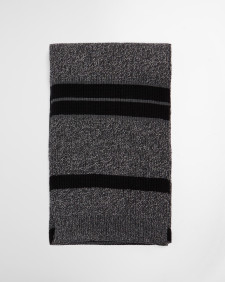 Boston Beanie & Scarf Gift Set Black/Grey