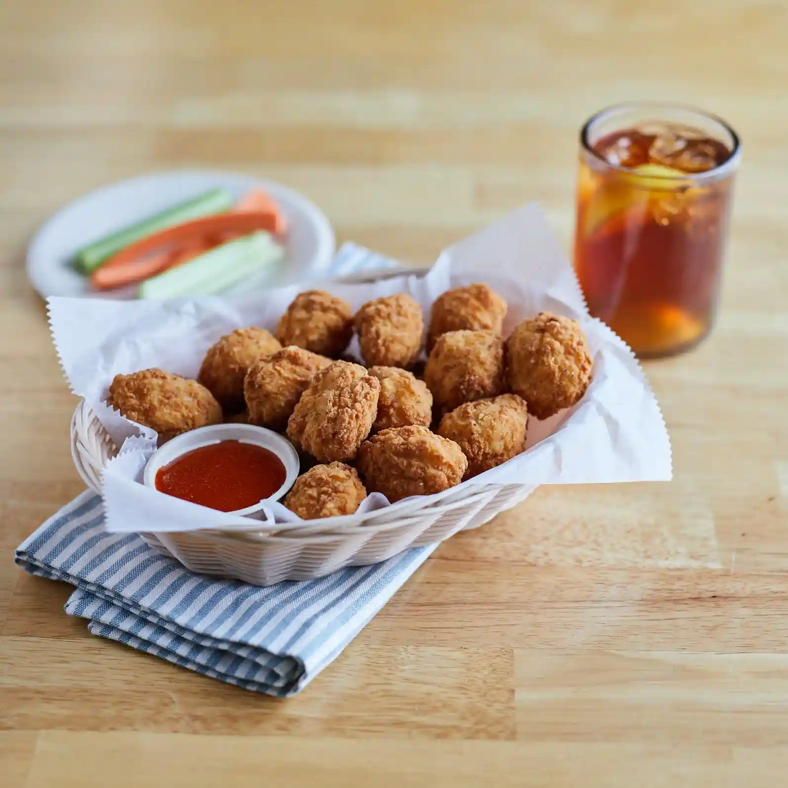 Tyson Red Label® Uncooked Homestyle Select Cut Chicken Breast Chunk Fritters_image_2