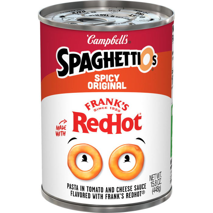 SpaghettiOs® Spicy Original made with Frank’s RedHot®