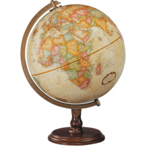 Globo Lenox con acabado antiguo, 12"