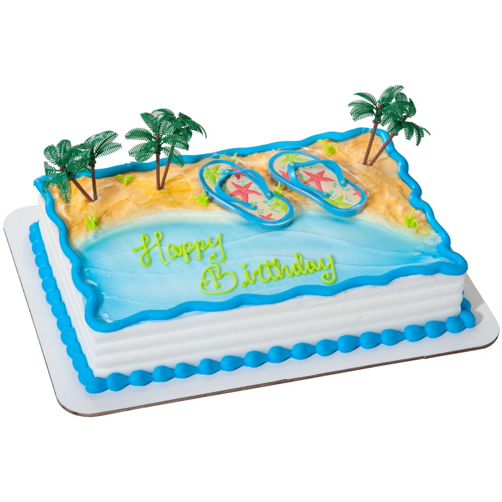 Image Cake Summer Flip Flops