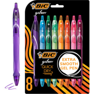 Gel-ocity&reg; Quick Dry Fashion Medium Point (0.7mm) 8-Pack Blister