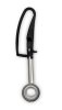 1.13-ounce extended-length disher with black squeeze handle