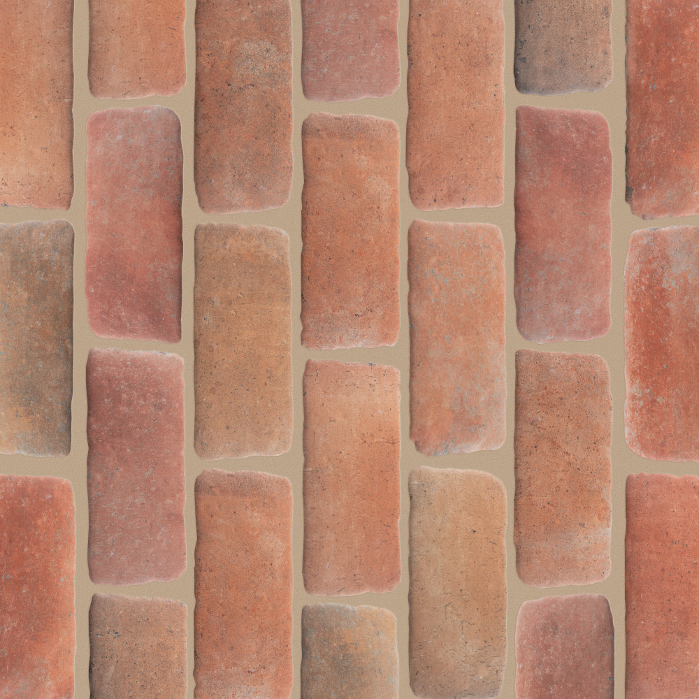 Benisa Cotto 4-3/8 in. x 8-7/8 in. Porcelain Floor and Wall Tile