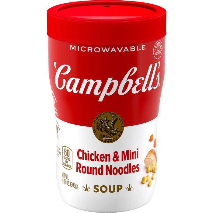 Chicken & Mini Round Noodles Soup