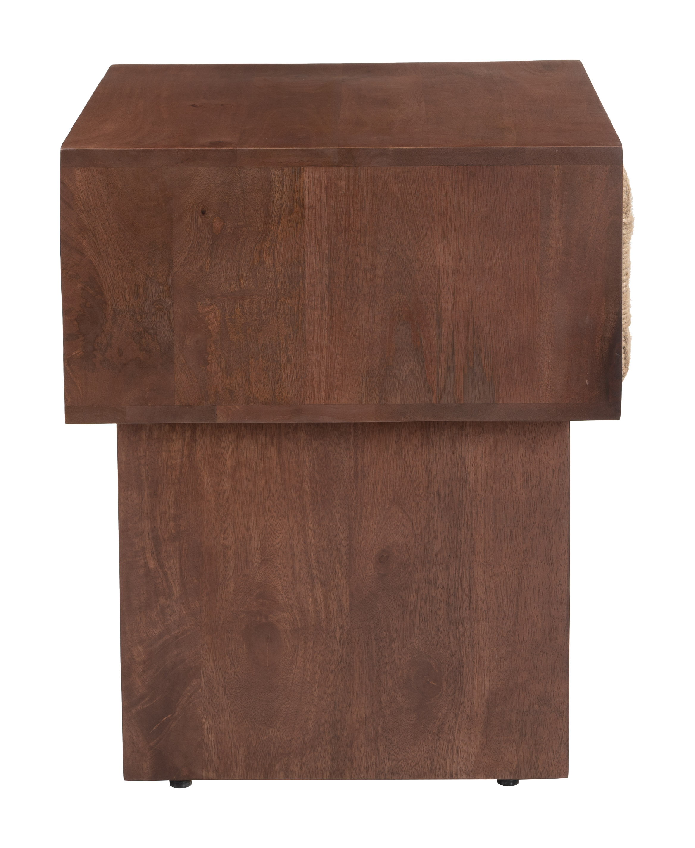 Amaria Nightstand Natural & Walnut product image