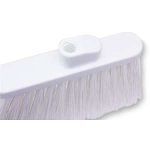 Carlisle, Sparta OmniFit, 12in, Color-Coded Flagged Broom Head, Polypropylene Bristles, White