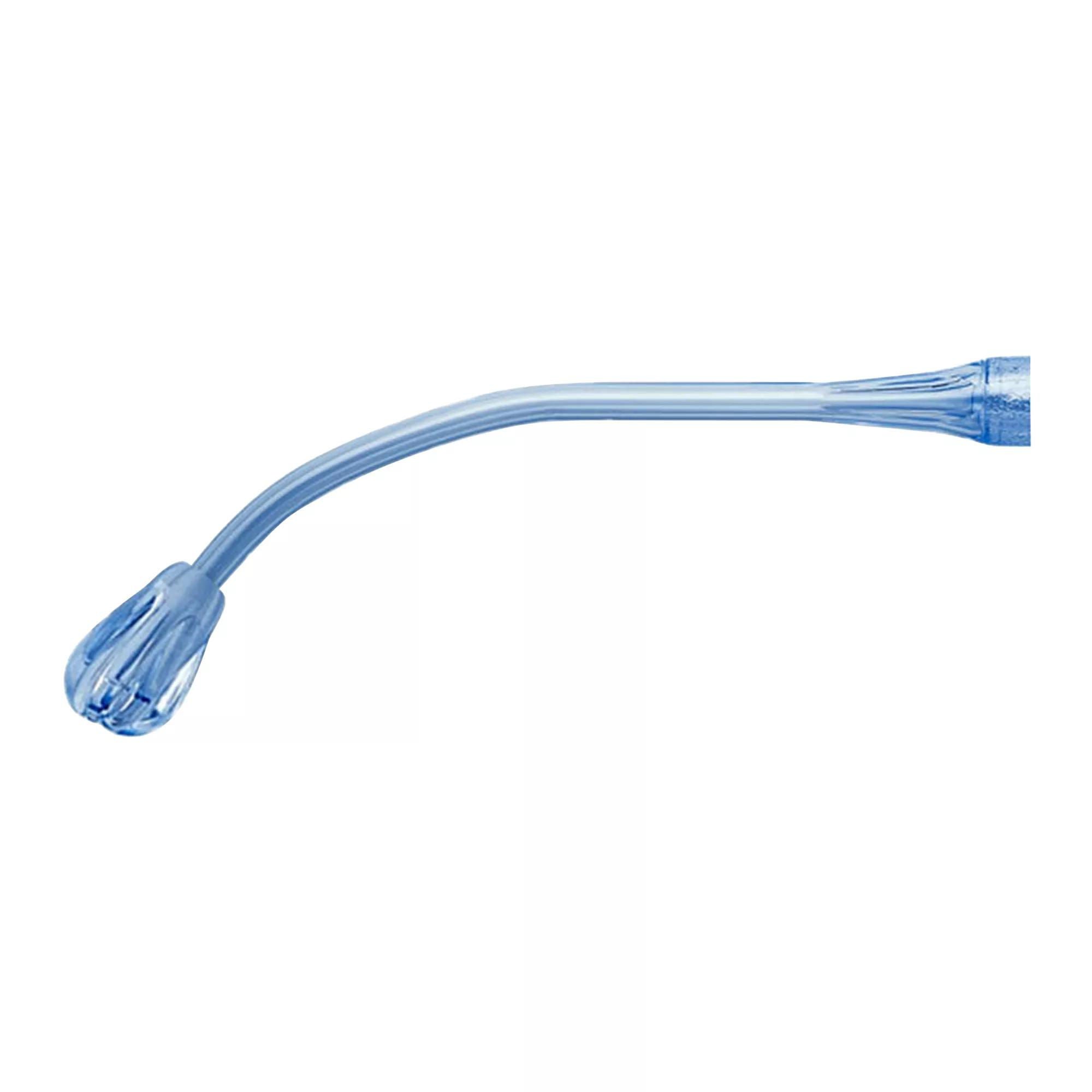 Yankauer Suction Handle Medi-Vac® 1/4 Inch ID X 9 Foot L, With Tapered Bulbous Tip, Nonconductive Tubing, Removable Male / Male Connector, Without Control Vent, Sterile