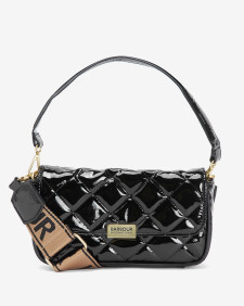 Soho Mini Quilted Crossbody Bag High Shine Black