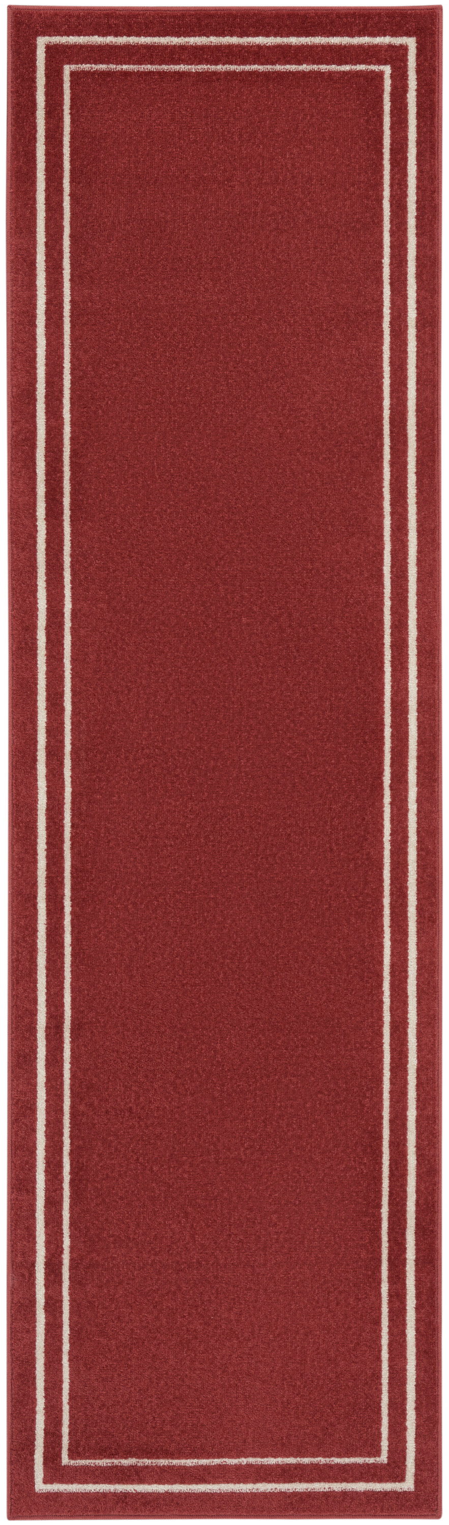 Nourison Nourison Essentials 2' x 6' Brick Ivory Contemporary Rug
