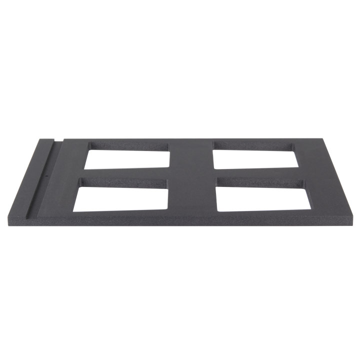 Cubic Display Shelves and Crossbars