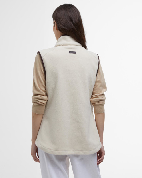 Country Colton Fleece Gilet Pearl